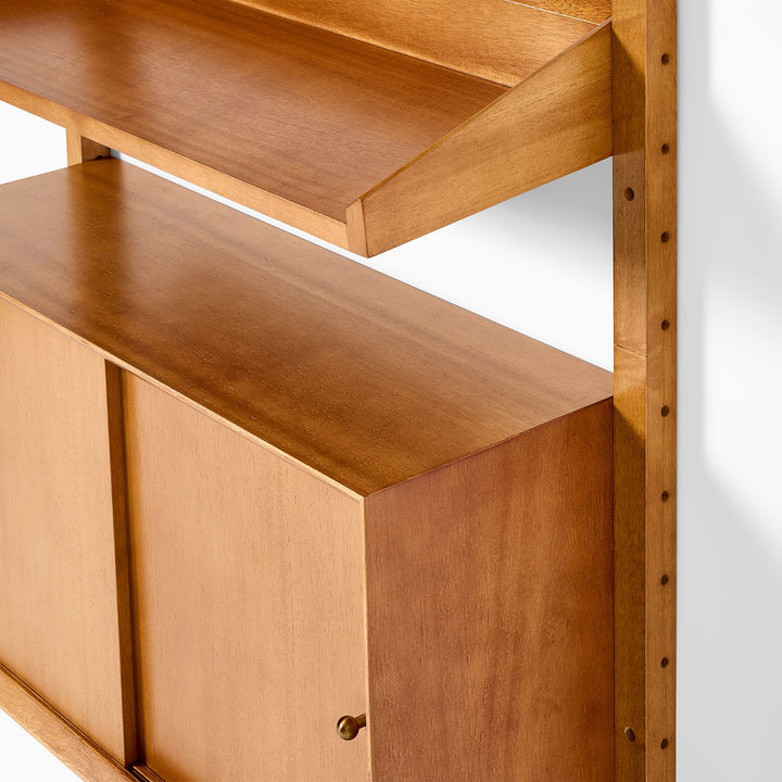Mid-Century Modular Storage Bookshelf