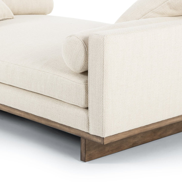 Enderwood Taupe Chaise