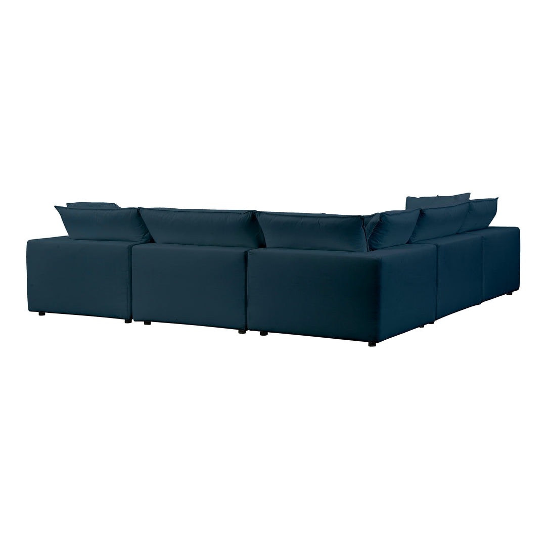 Lica Modular 4 Piece Sectional - Navy