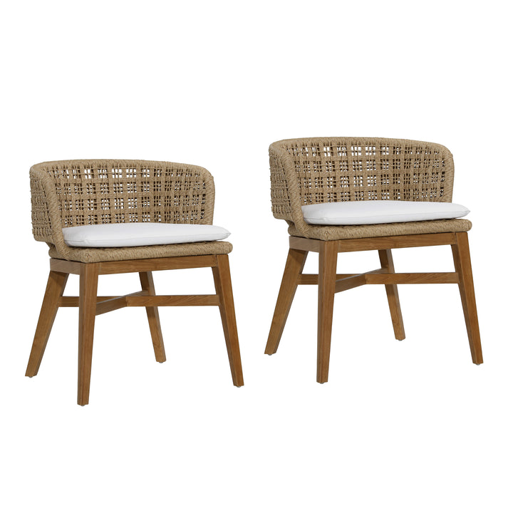 Elegant Bistro Duo in Natural Hues