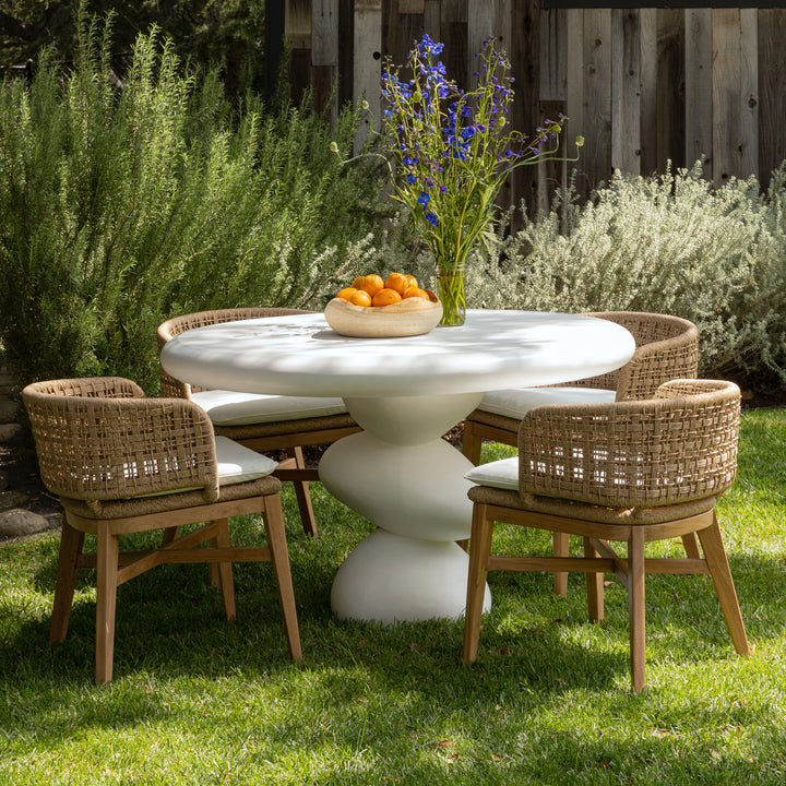 Elegant Bistro Duo in Natural Hues