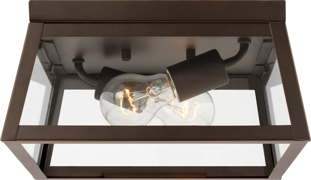 Founders Flush Mount in Antique Bronze