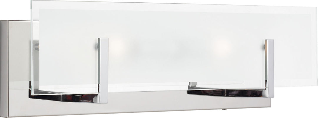 Syll Two Light Wall / Bath Sconce in Chrome