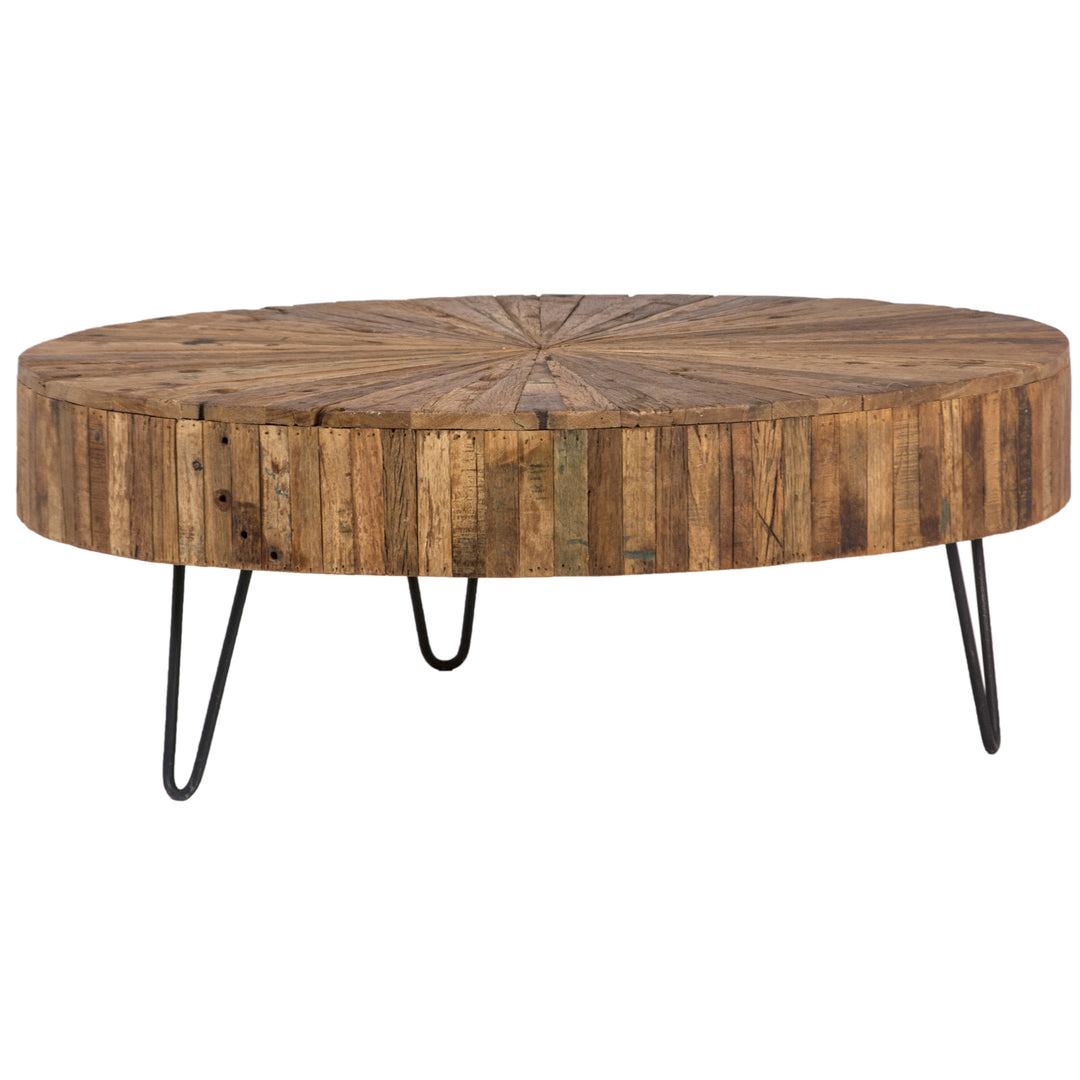 Modern Essence Sculpted Wooden Console