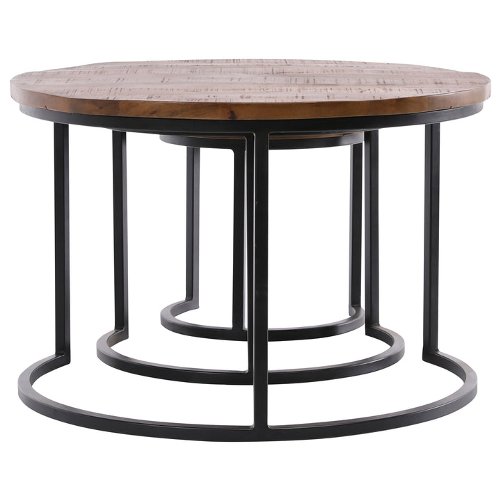 Cozy Chateau Trio: Stunning Space-Saving Coffee Tables