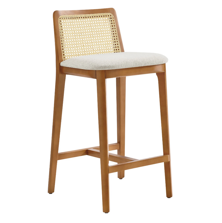 Cana Honey and Ivory Counter Stool