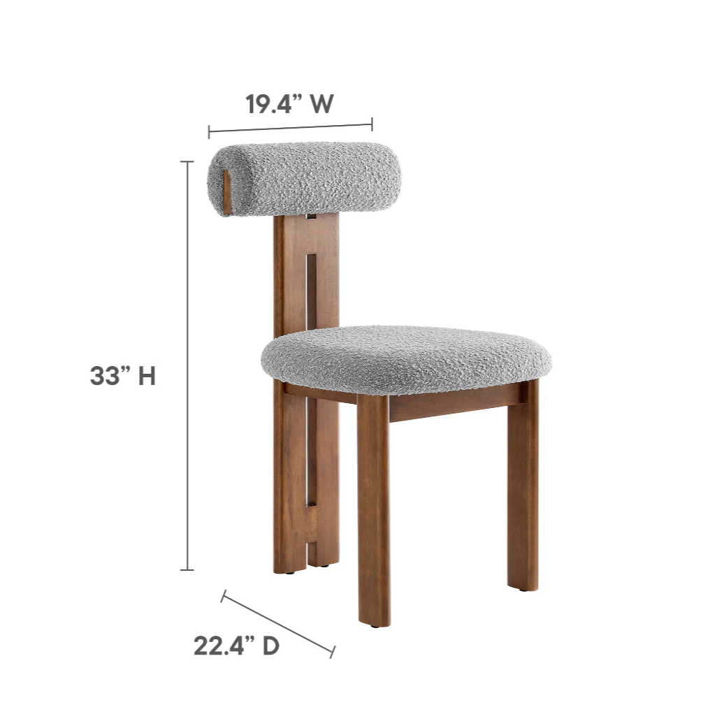 Orina Gray Dining Chair - Set of 2