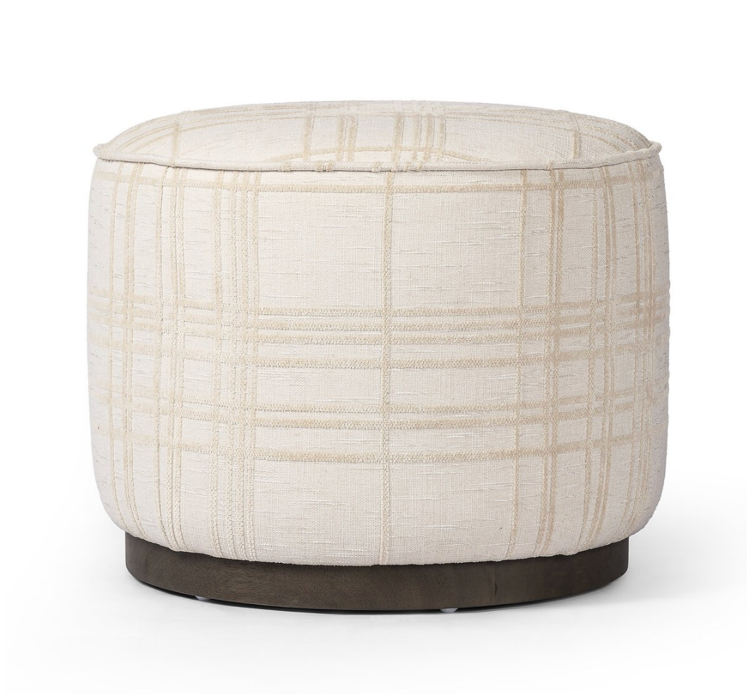 Sindee Round Ottoman