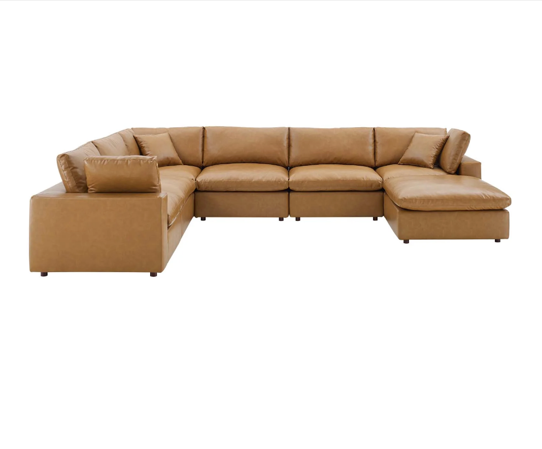 Conta Vegan Leather Sectional