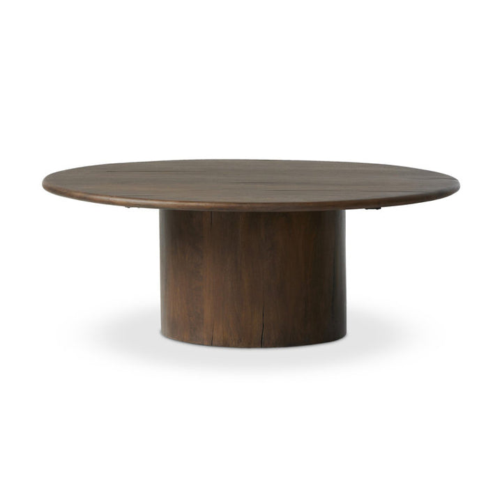 Stuart Wood Coffee Table-Large-Aged Belgium Bleach