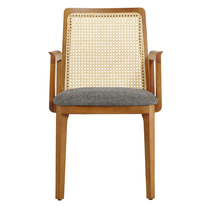 Cana Honey and Gray Dining Armchair