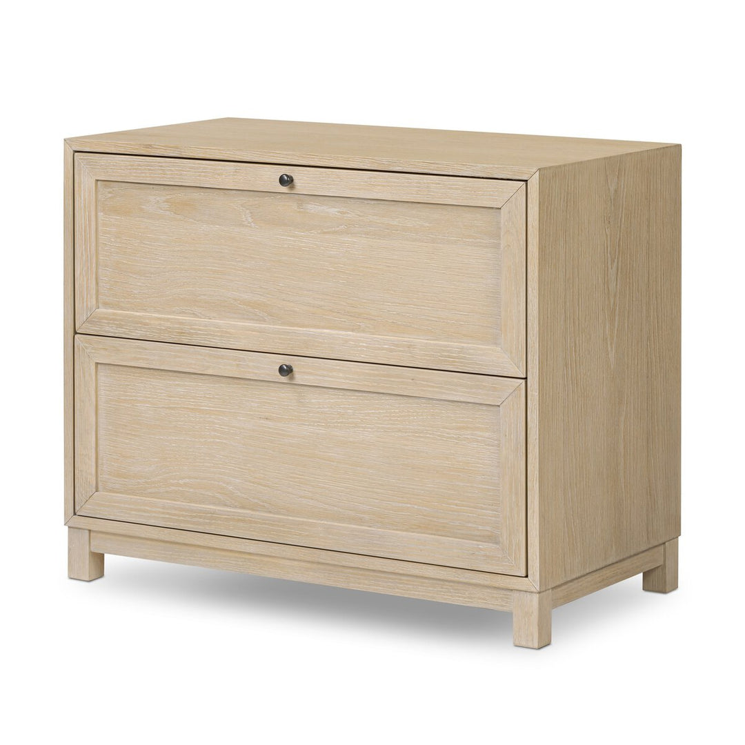 Chic Oak Nightstand