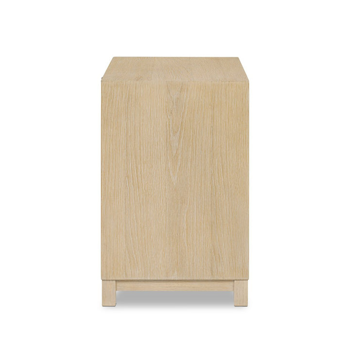 Chic Oak Nightstand