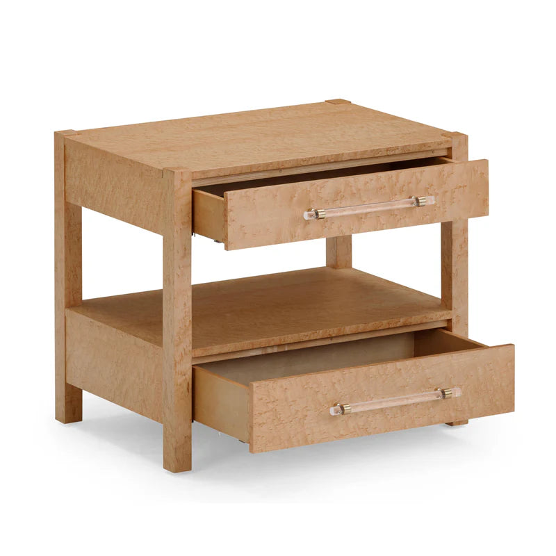 Mapel 2-Drawer Nightstand