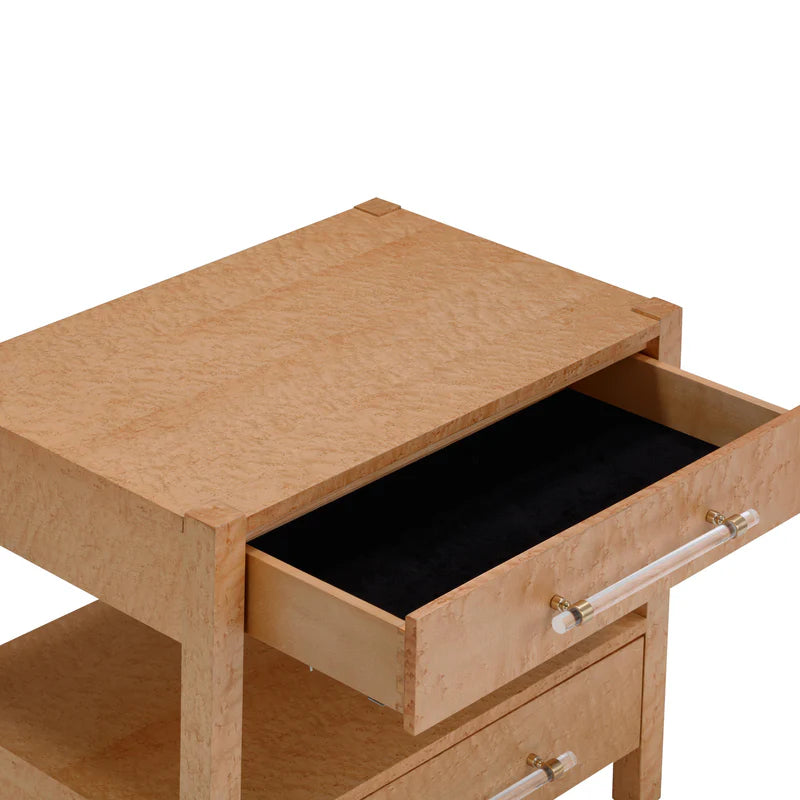 Mapel 2-Drawer Nightstand