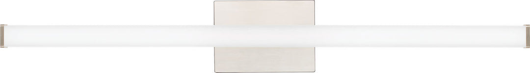 Lufe Square 36 Bath Square Satin Nickel 3500K 90 CRI integrated led 90 cri 3500k 120v