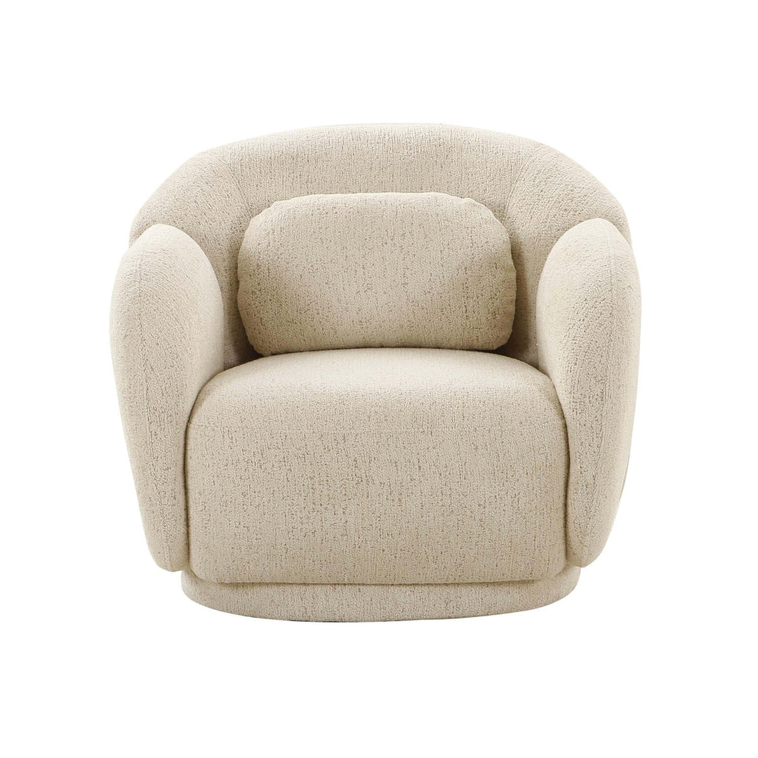 Monroe Cream Bouclé Accent Chair