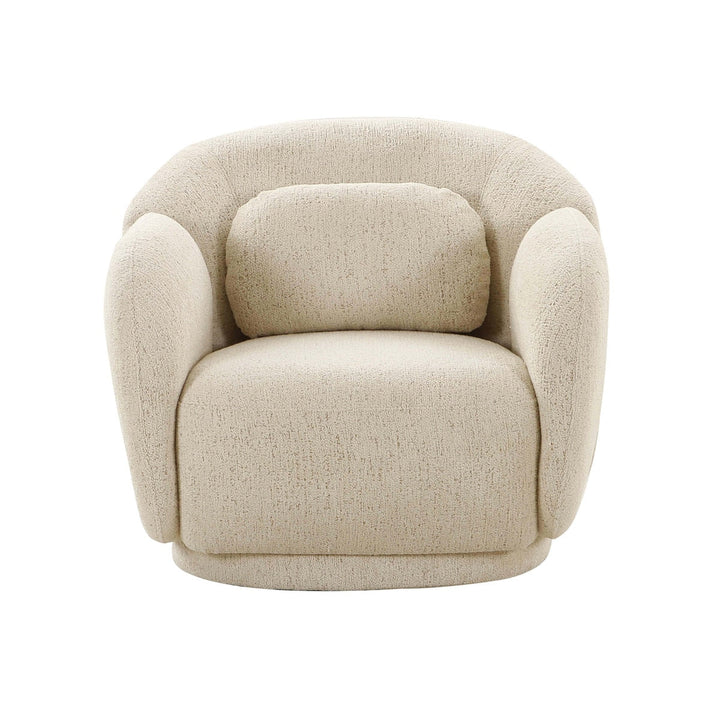 Monroe Cream Bouclé Accent Chair