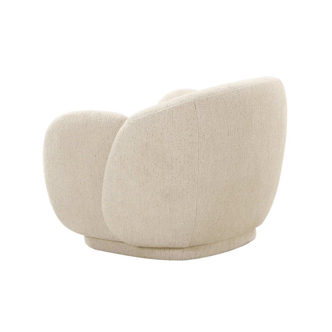 Monroe Cream Bouclé Accent Chair