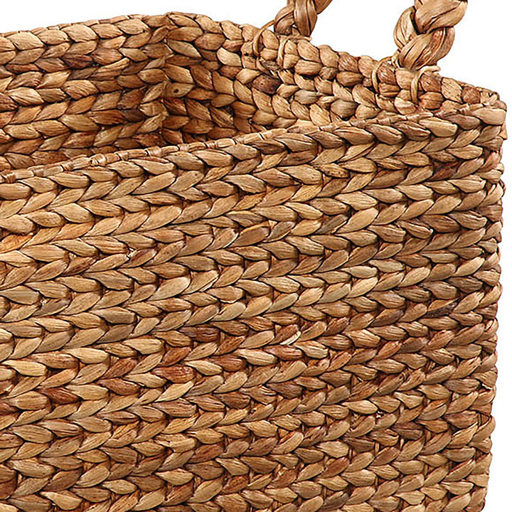 Vibrant Nest Duo: Artful Woven Baskets
