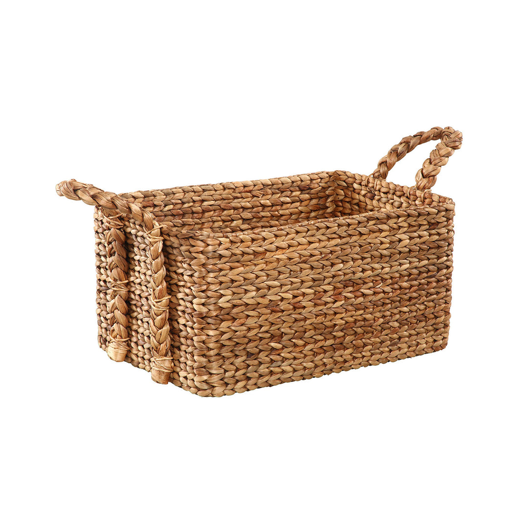 Vibrant Nest Duo: Artful Woven Baskets