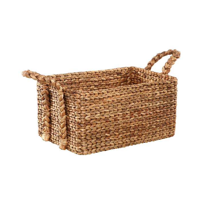 Vibrant Nest Duo: Artful Woven Baskets