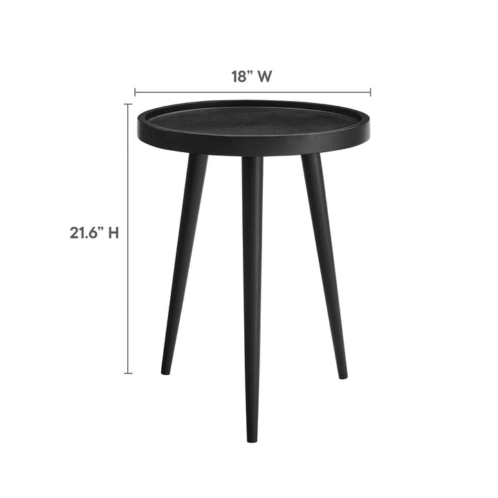 Tripod Black Side Table