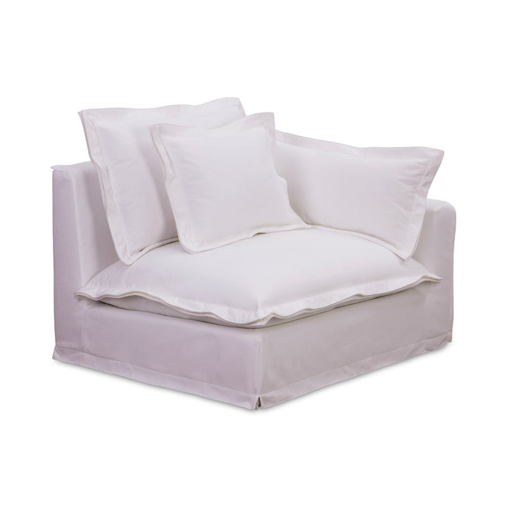 Timeless Right Arm Lounger with LiveSmart Performance Fabric