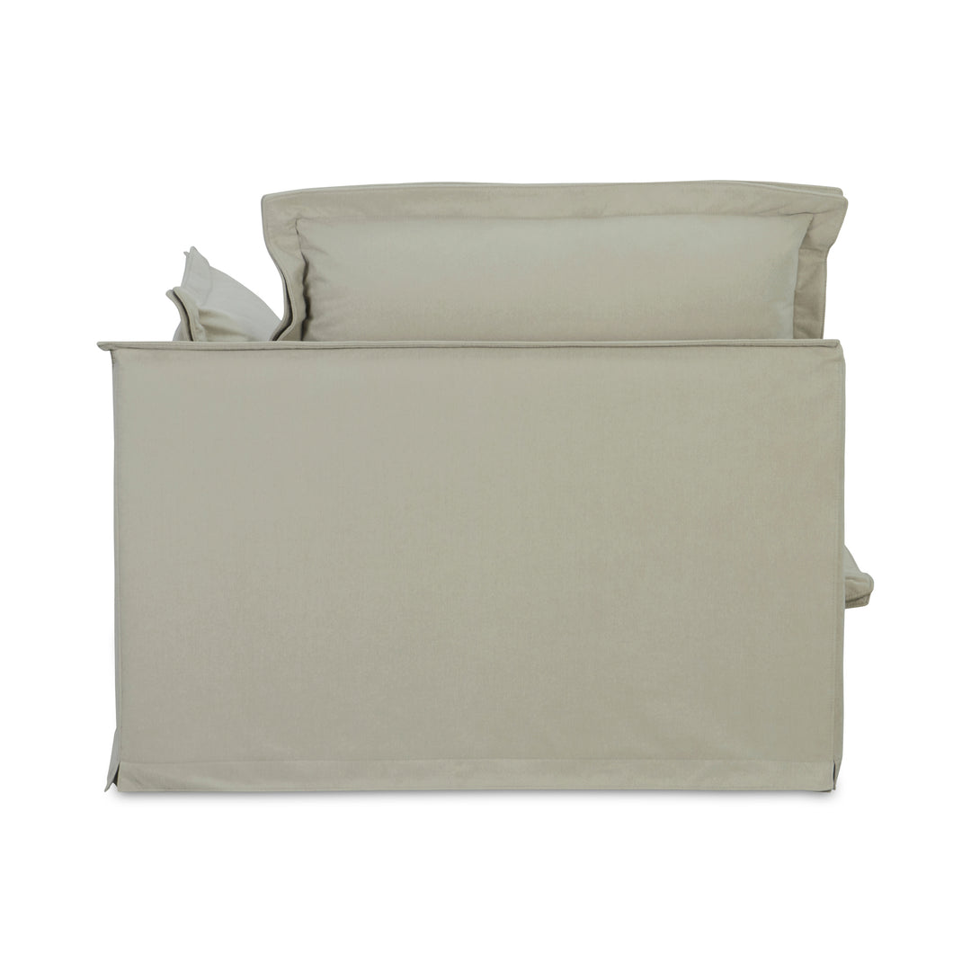Timeless Right Arm Lounger with LiveSmart Performance Fabric
