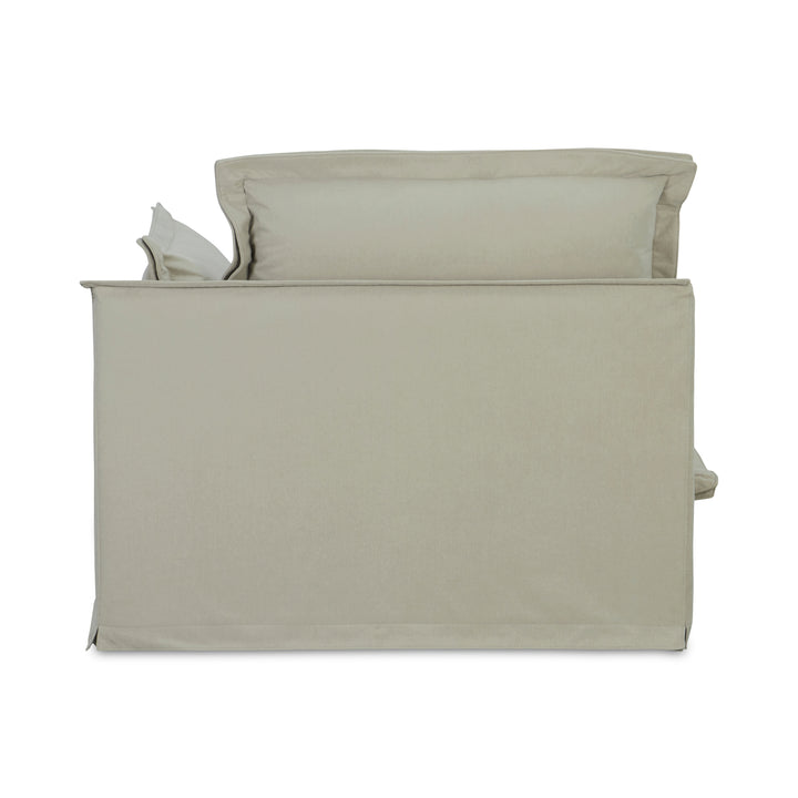 Timeless Right Arm Lounger with LiveSmart Performance Fabric