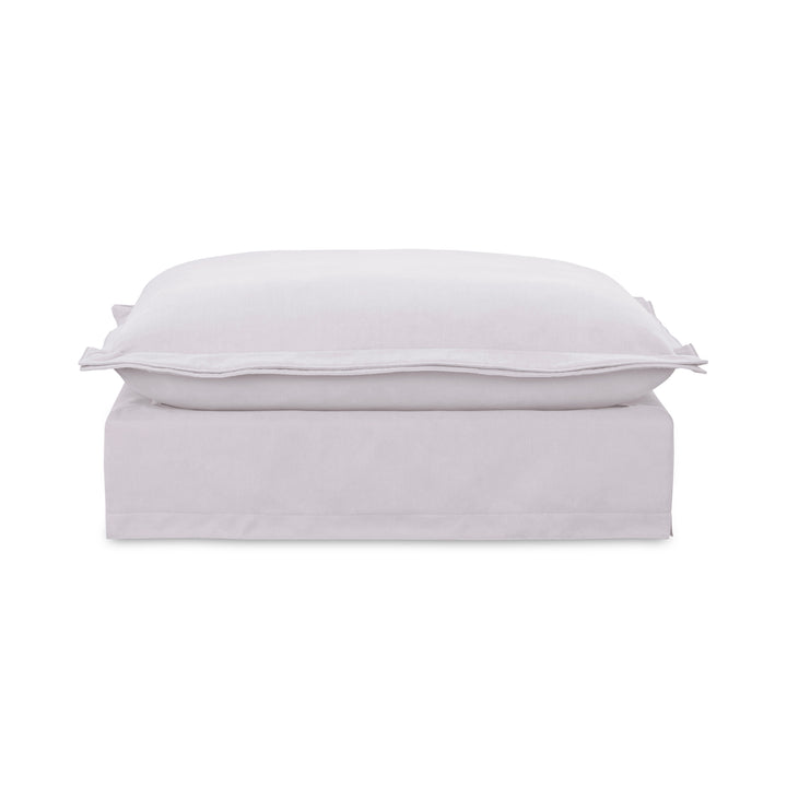 Luxe Lounger Performance Fabric Ottoman
