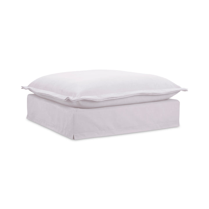 Luxe Lounger Performance Fabric Ottoman