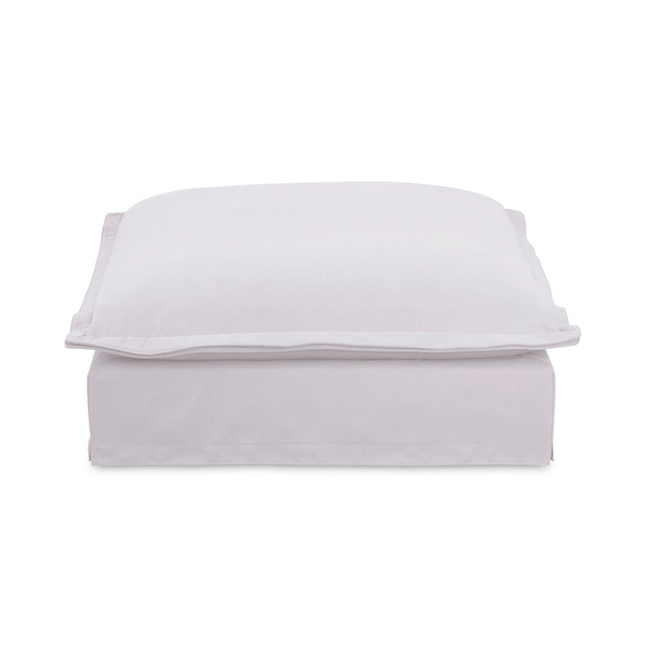 Luxe Lounger Performance Fabric Ottoman