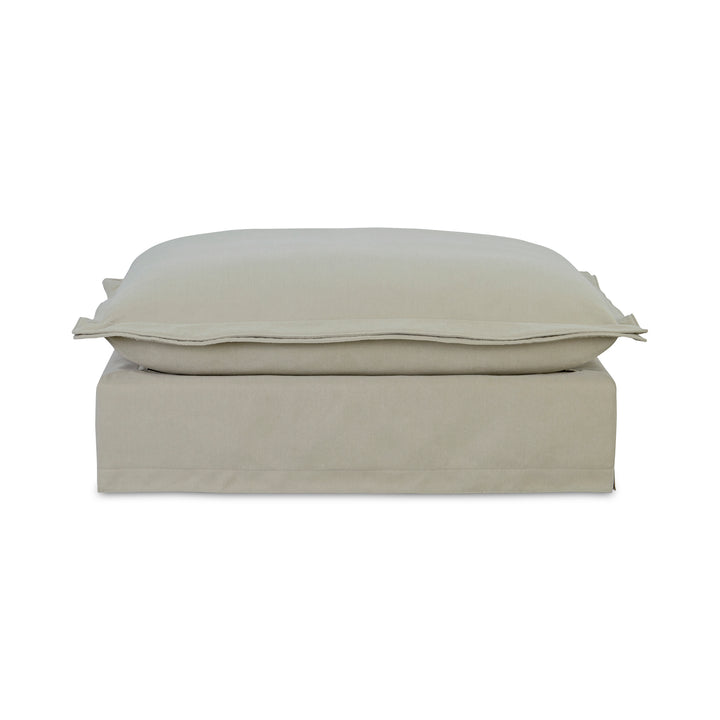 Luxe Lounger Performance Fabric Ottoman