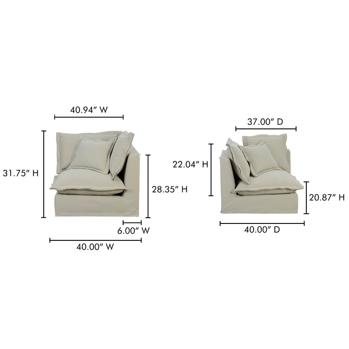 Cozy Charm Corner Seating Solution