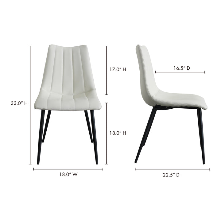Alamo Dining Chair Brown Set Of Two