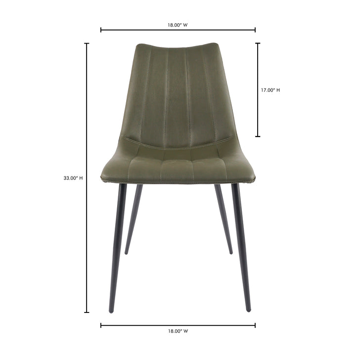 Alamo Dining Chair Brown Set Of Two