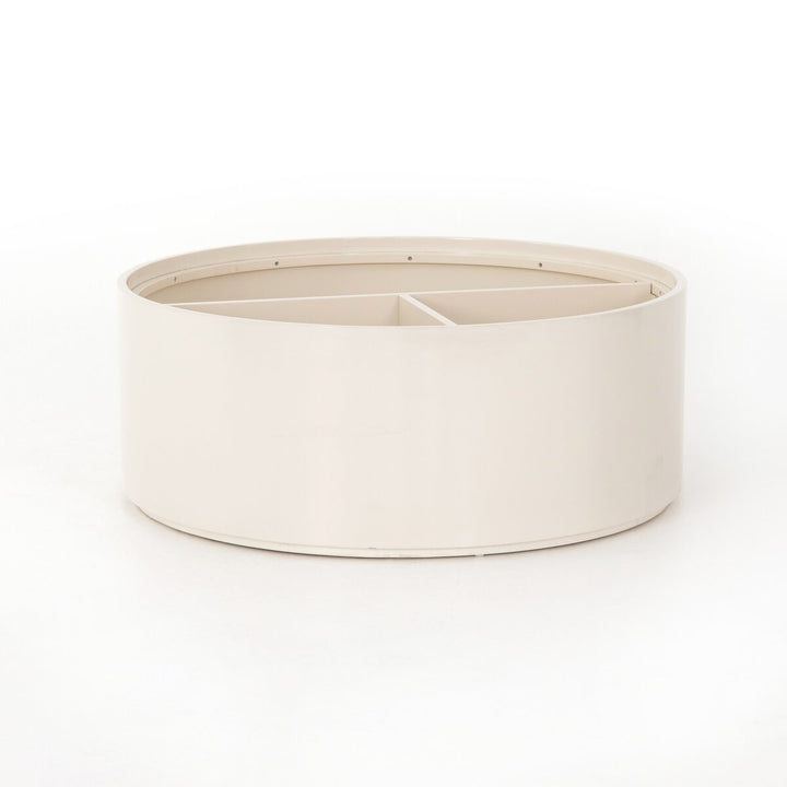 Caree Drum Storage Coffee Table