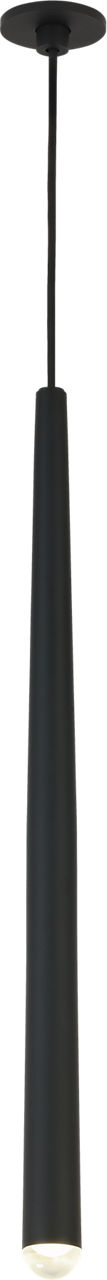 Pylon Port Alone Pendant 1 Light Port Alone Nightshade Black Integrated LED 90 CRI 3000K 120-277V