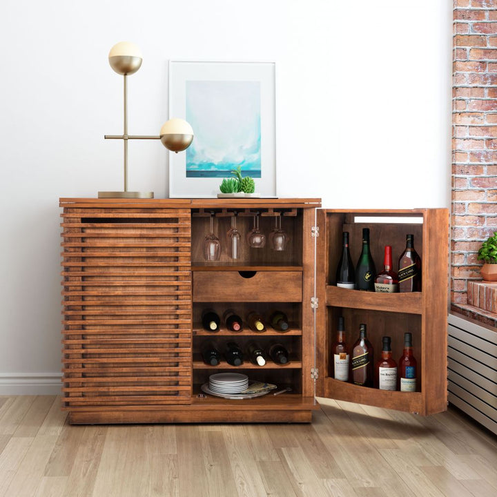 Continum Bar Cabinet - Walnut