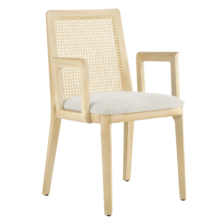 Cana Antique White Dining Armchair