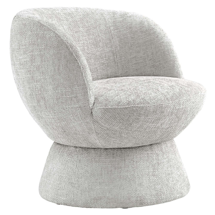 Cena Swivel Chair - Dove Gray