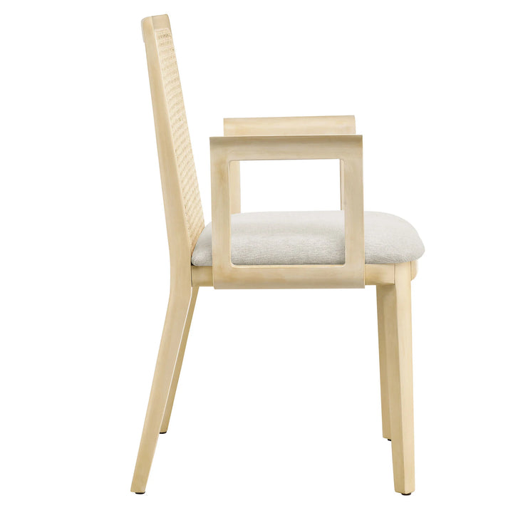 Cana Antique White Dining Armchair