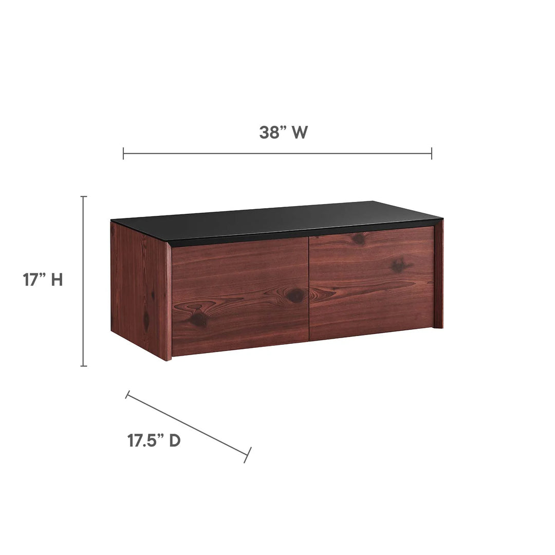 Mindi Wall-Mount Storage Cabinet