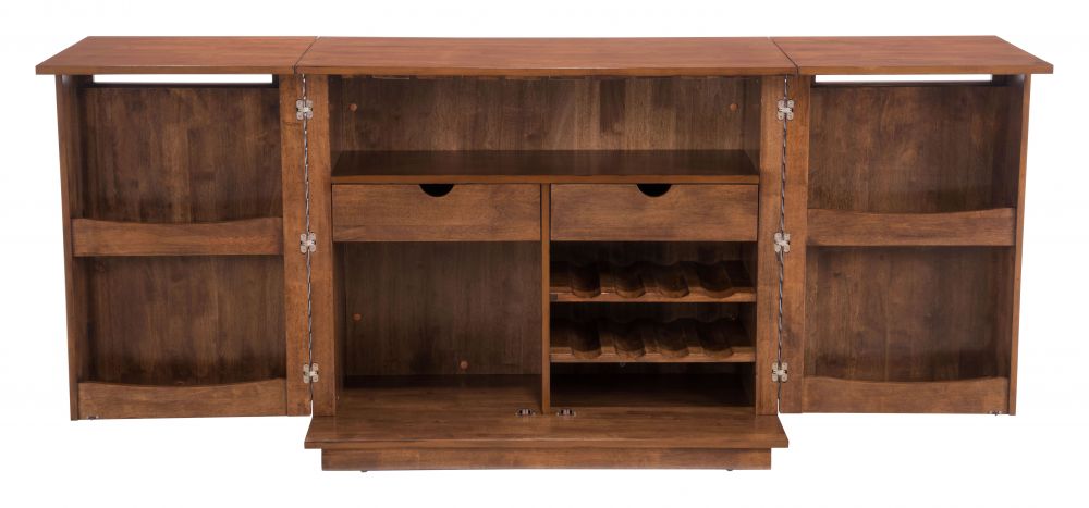 Continum Bar Cabinet - Walnut