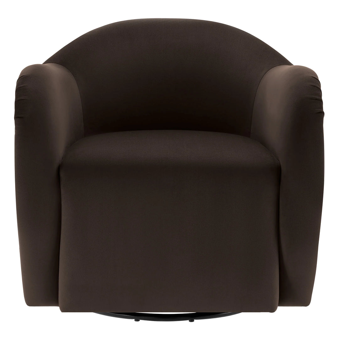 Kea Brown Swivel Armchair