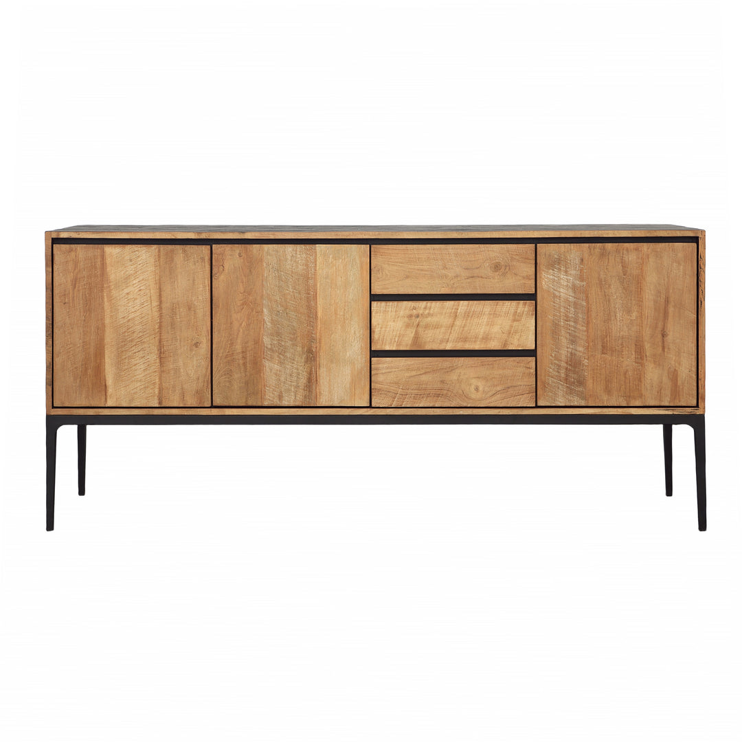 Elegant Farmhouse-Style Serving Cart