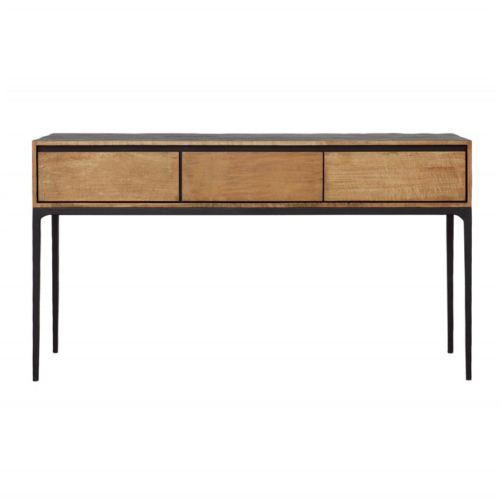 Industrial Chic Steel-Legged Workstation