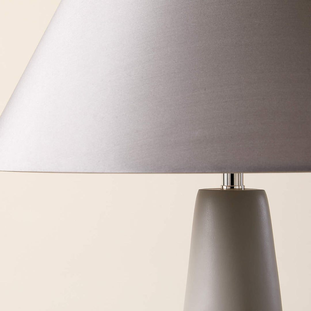 Polar Grey Cement Table Lamp