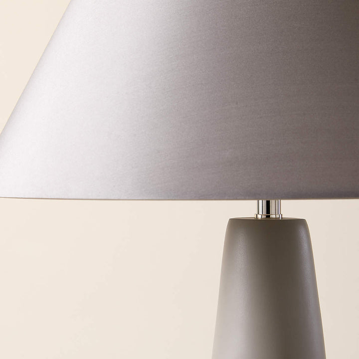 Polar Grey Cement Table Lamp